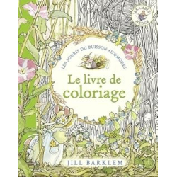 Les souris du buisson-aux-mures, les albums de coloriage - colorie la nature - Jill Barklem