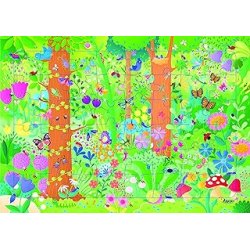 Les petites bêtes du jardin - puzzle - Simona Beretta