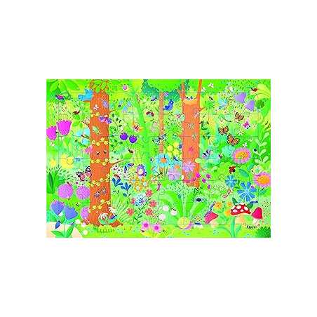 Les petites bêtes du jardin - puzzle - Simona Beretta