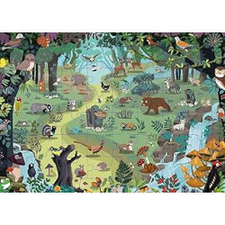 La forêt - Puzzle - Cola Des Francs N.