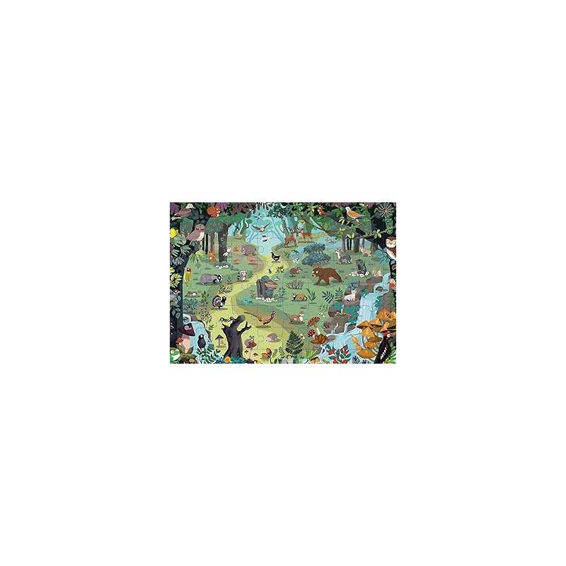 La forêt - Puzzle - Cola Des Francs N.