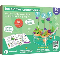Les plantes aromatiques - kit pandacraft 3-7 ans - Collectif