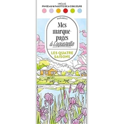 Mes marque-pages à l'aquarelle - Quatre saisons - Collectif