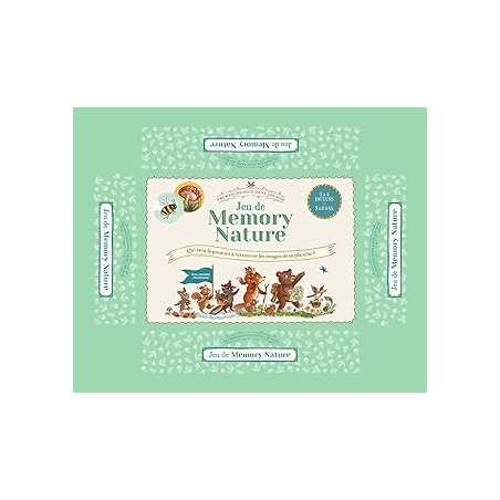 Promenons-nous dans les bois - Jeu de memory nature - Collectif/Hartas