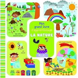 La nature - mon grand livre d'apprentissage - Costamagna Beatrice