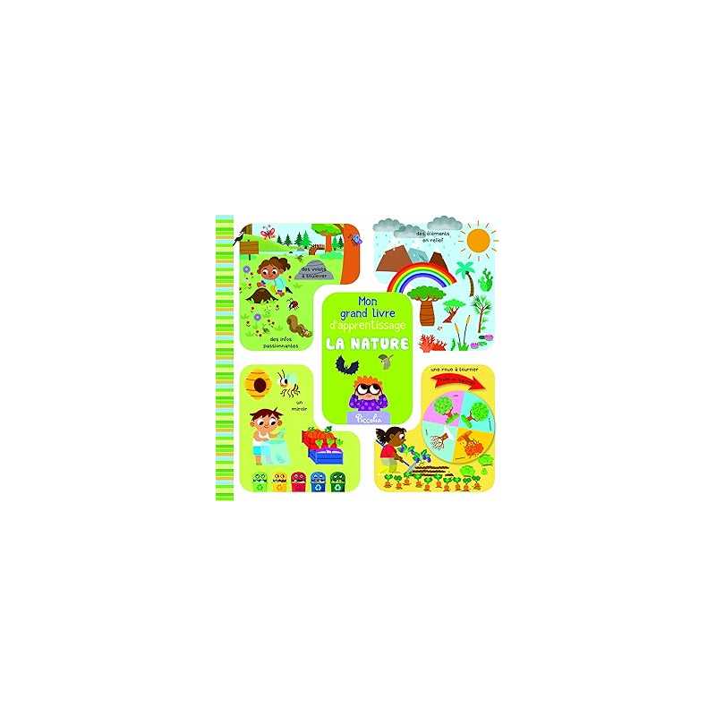 La nature - mon grand livre d'apprentissage - Costamagna Beatrice