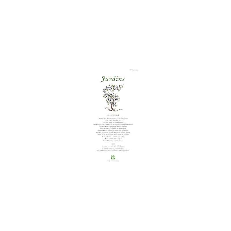 Jardins n° 13 - la mémoire - Jardins