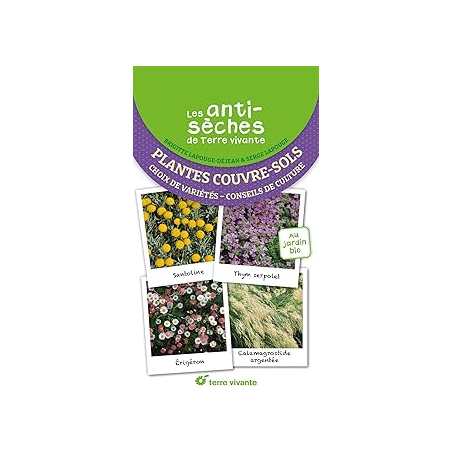 Les antisèches santé de Terre Vivante : plantes couvre-sol - Lapouge-Dejean