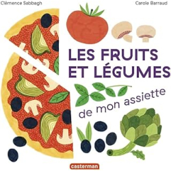 Mes imagiers tout carrés - Les fruits et légumes de mon assiette - Sabbagh/Barraud
