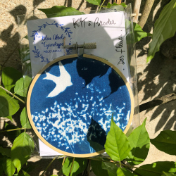 Kit à broder "Ombelle & oiseau"