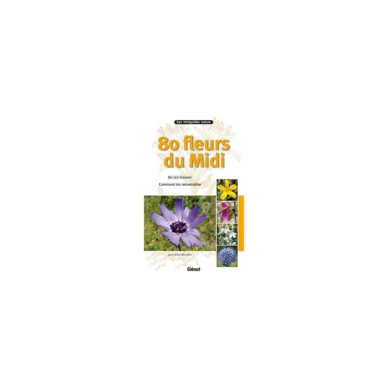 80 fleurs du Midi - Mandin Jean-Paul