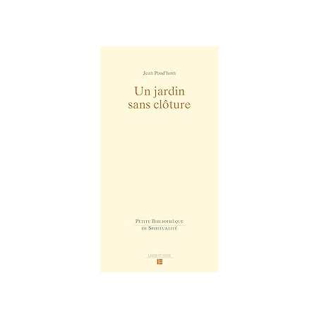Un jardin sans clôture - Prod'Hom Jean