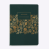 Cahier ligné Liberty - vert sapin - Les Éditions du Paon