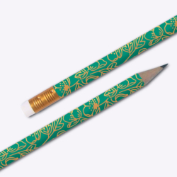 Crayon à papier Bouton d'or - émeraude - Les Éditions du Paon