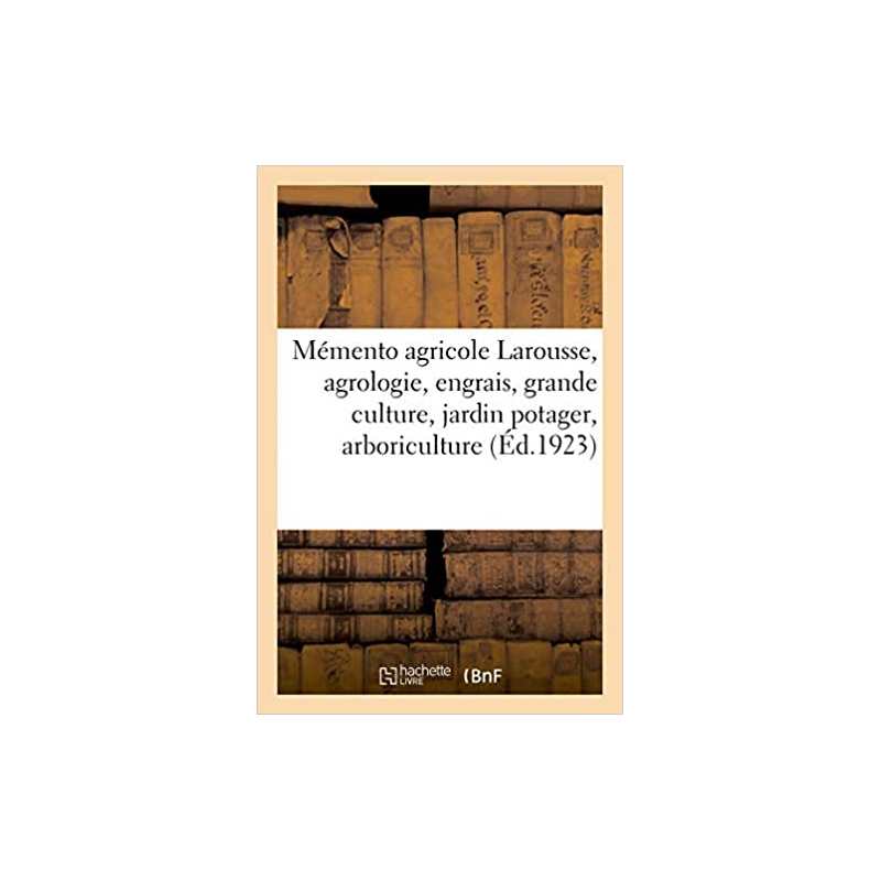 Mémento agricole Larousse